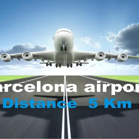 Airport-BCN, Atico, Terraza Privada&Barbacoa Apartahotel